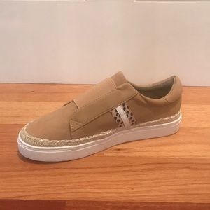 Faux Suede Espadrille Sneaker